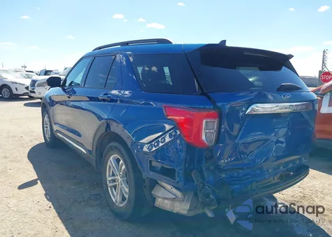 2023 Ford Explorer Xlt из США, поврежденный, VIN 1FMSK7DH6PGA58283